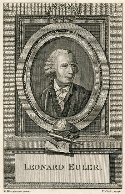 Portrait de Leonard Euler - Swiss School