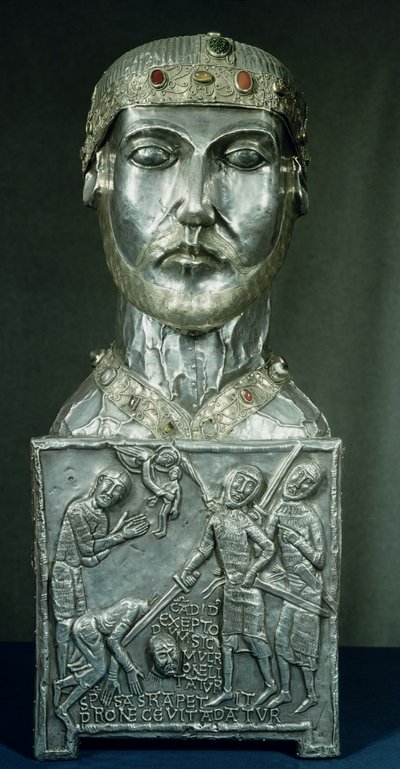 Tête reliquaire de Saint Candidus, vers 1165 - Swiss School