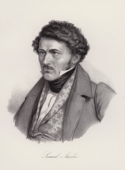 Samuel Amsler, graveur suisse (gravure) - Swiss School