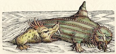 Créatures marines, illustration de 