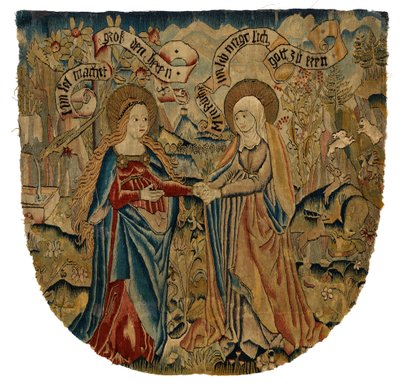 Panneau de tapisserie représentant la Visitation - Swiss School