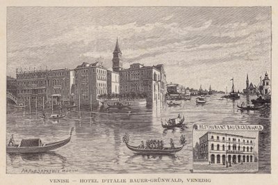 Venise, Hôtel d