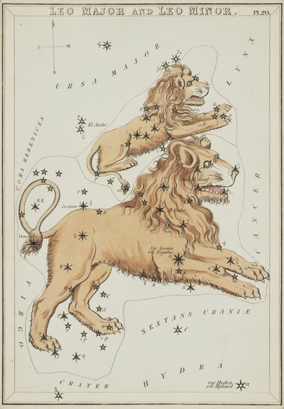 Leo Major et Leo Minor, Illustration de 