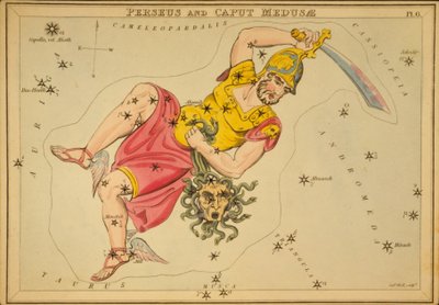 Persée et la tête de Méduse, Illustration de 