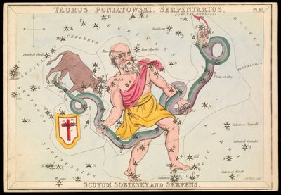 Taurus Poniatowski, Serpentarius, Scutum Sobiesky et Serpens, c.1825 - Sydney Hall