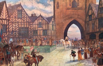 Visite du roi Jacques Ier à Chester, 1617 après J.-C. - Sydney Herbert
