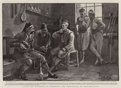 Après les massacres des Arméniens, le Bashibazouk à Constantinople - Sydney Prior Hall
