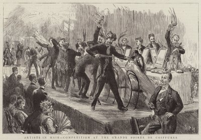 Concours de coiffure à la Grande Soirée de Coiffures - Sydney Prior Hall