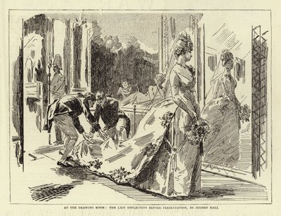 Au salon, le dernier reflet avant la présentation - Sydney Prior Hall