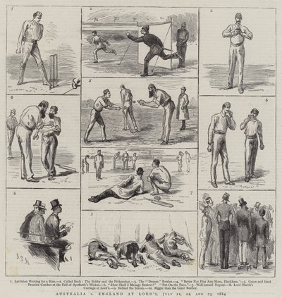 Australie contre Angleterre à Lord