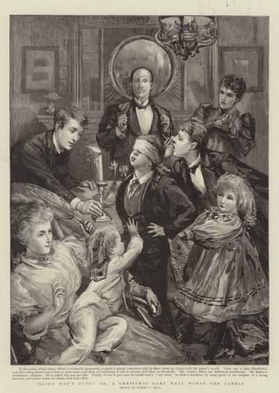 Colin-maillard ou un jeu de Noël bien mérité - Sydney Prior Hall