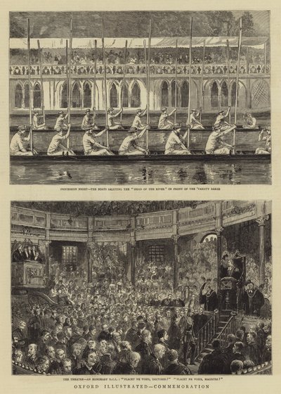 Oxford Illustré, Commémoration - Sydney Prior Hall