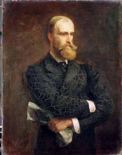 Portrait de Charles Stewart Parnell (1846-91) 1892 - Sydney Prior Hall