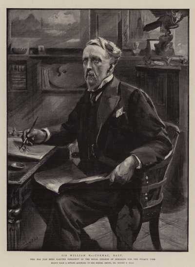 Sir William MacCormac, baronnet - Sydney Prior Hall