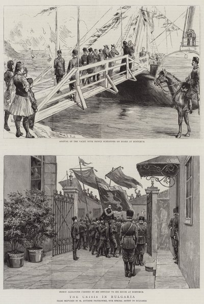 La crise en Bulgarie - Sydney Prior Hall