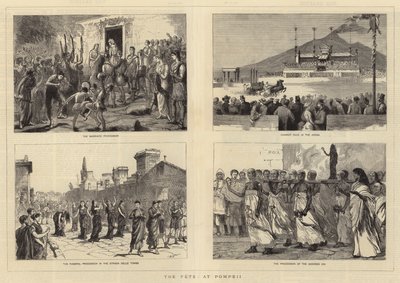 Les fêtes à Pompéi - Sydney Prior Hall