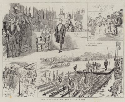 Le quatre juin à Eton - Sydney Prior Hall