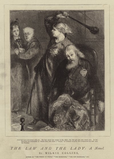 La loi et la dame, un roman - Sydney Prior Hall