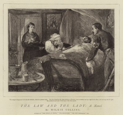 La loi et la dame, un roman - Sydney Prior Hall