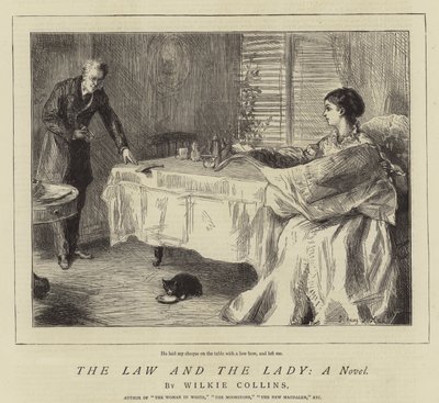 La loi et la dame, un roman - Sydney Prior Hall