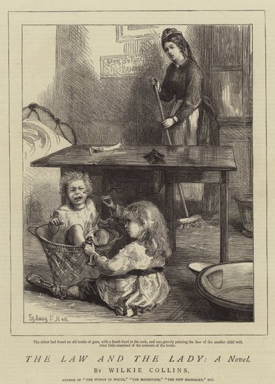 La loi et la dame, un roman - Sydney Prior Hall