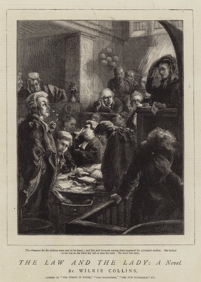 La loi et la dame, un roman - Sydney Prior Hall