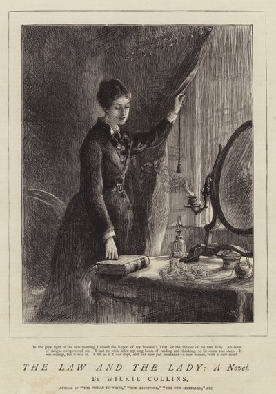 La loi et la dame, un roman - Sydney Prior Hall