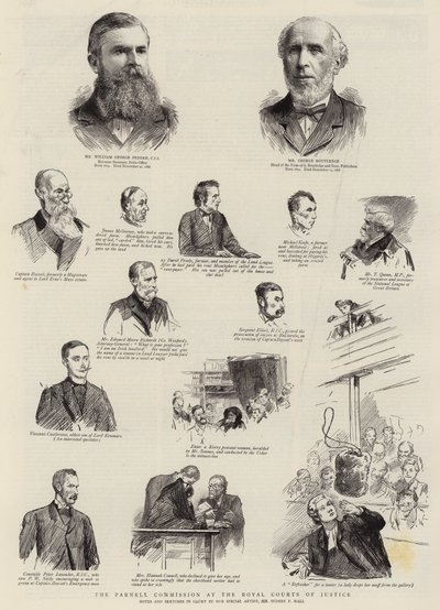 La Commission Parnell aux Royal Courts of Justice - Sydney Prior Hall