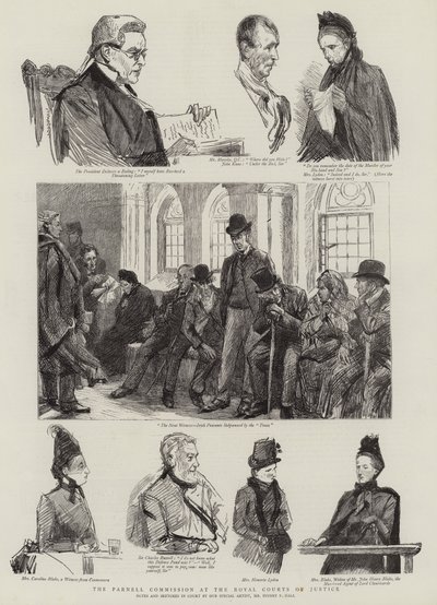 La Commission Parnell aux Royal Courts of Justice - Sydney Prior Hall