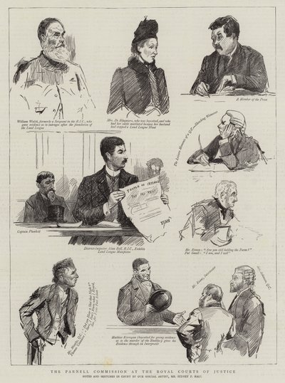 La Commission Parnell aux Royal Courts of Justice - Sydney Prior Hall
