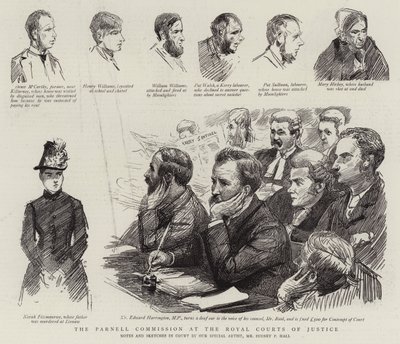 La Commission Parnell aux Cours Royales de Justice - Sydney Prior Hall