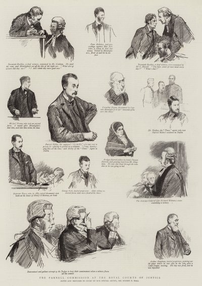 La Commission Parnell aux Cours Royales de Justice - Sydney Prior Hall