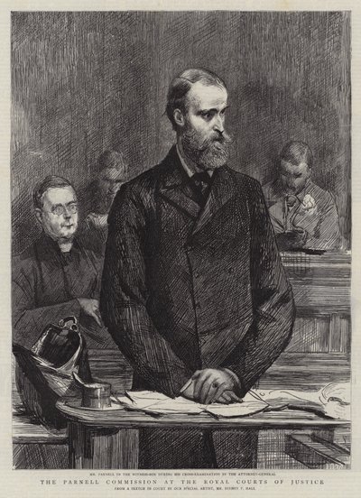 La Commission Parnell aux Royal Courts of Justice - Sydney Prior Hall