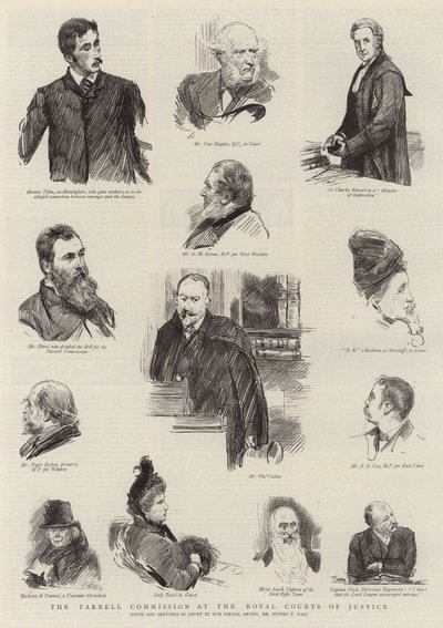 La Commission Parnell aux Royal Courts of Justice - Sydney Prior Hall