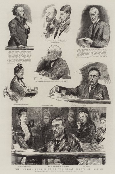 La Commission Parnell aux Royal Courts of Justice - Sydney Prior Hall