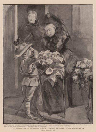 La visite de la reine à l