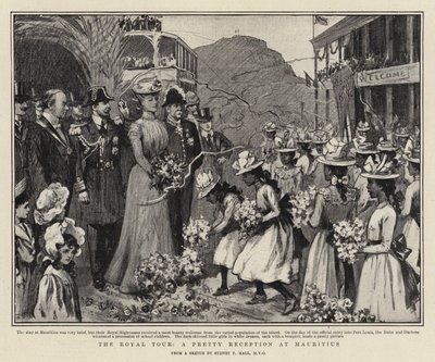 La tournée royale, une jolie réception à Maurice - Sydney Prior Hall