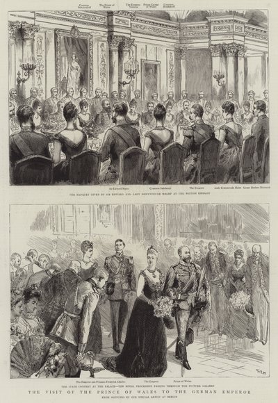 La visite du prince de Galles à l