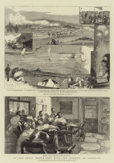 Vers le Grand Nord-Ouest avec le marquis de Lorne, II - Sydney Prior Hall