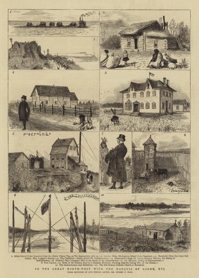 Vers le Grand Nord-Ouest avec le marquis de Lorne, XVI - Sydney Prior Hall
