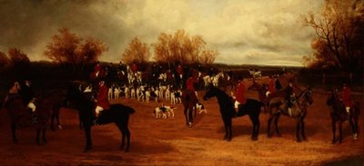 Avant la chasse - Sylvester Martin