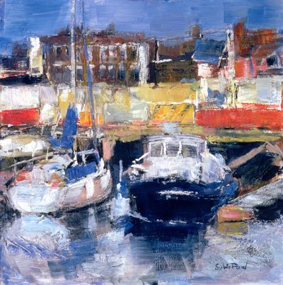 Vue du port de Lowestoft - Sylvia Paul