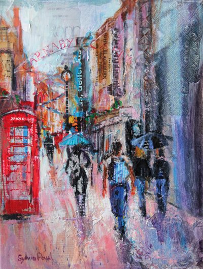 Jour de pluie, Carnaby Street - Sylvia Paul