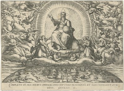 Dieu se repose le septième jour - Symon Novelanus (attributed to)