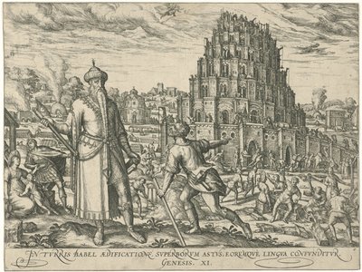 Tour de Babel - Symon Novelanus (attributed to)