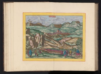 Vue sur Alhama de Granada - Symon Novelanus (possibly)