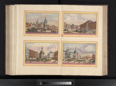Vue sur la ville de Santander - Symon Novelanus (possibly)
