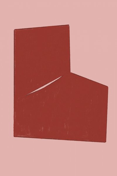 Formulaire rouge angulaire - THE MIUUS STUDIO
