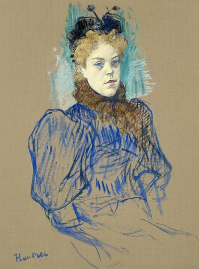 Portrait de May Milton (1895) - TOULOUSE LAUTREC