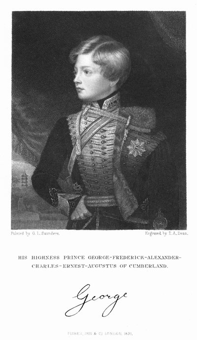 George Frederick Alexander Charles Ernest Augustus de Cumberland, 1831 - T. A. Dean